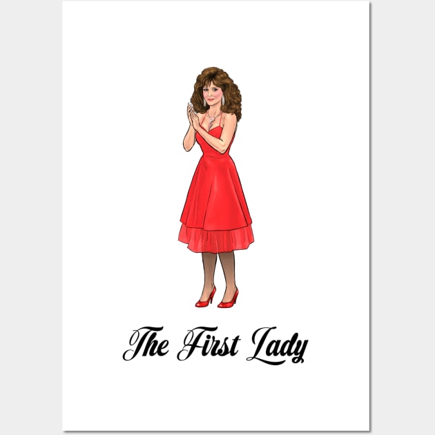 The First Lady - 1987 Wall Art by PreservedDragons